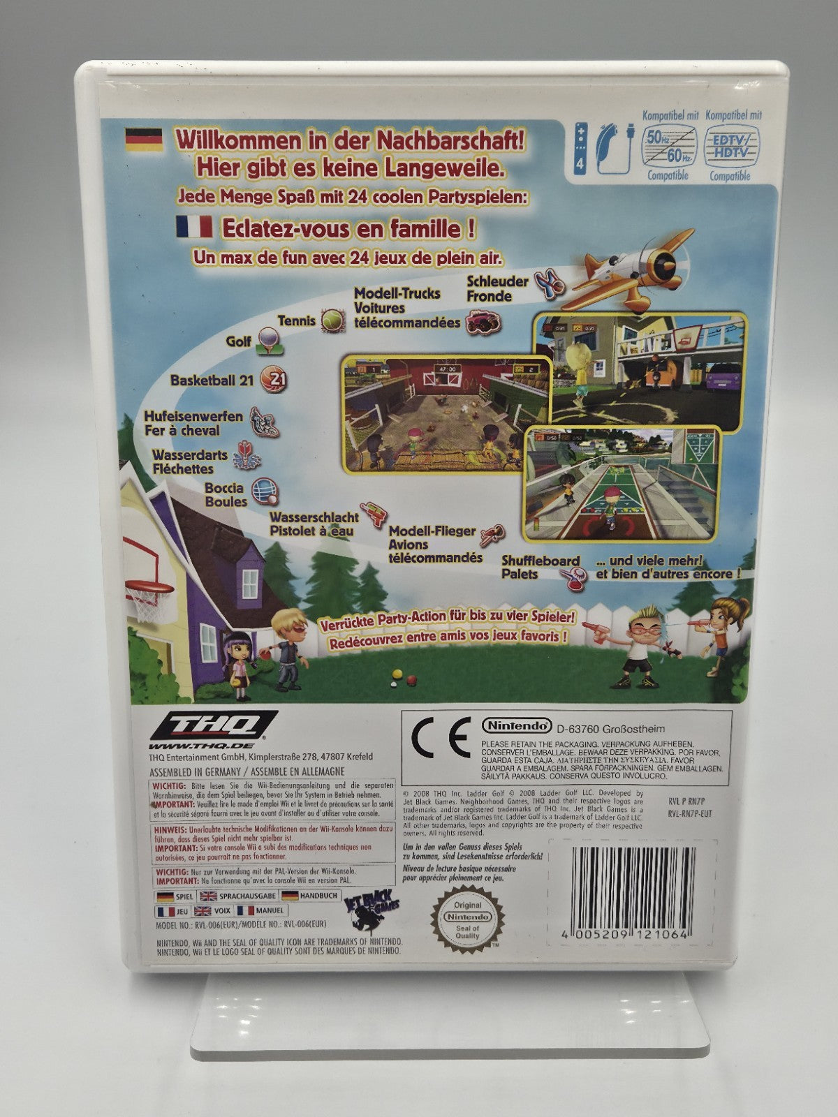 Nintendo Wii Spiel Big Family Games mit OVP und Anleitung EUT
