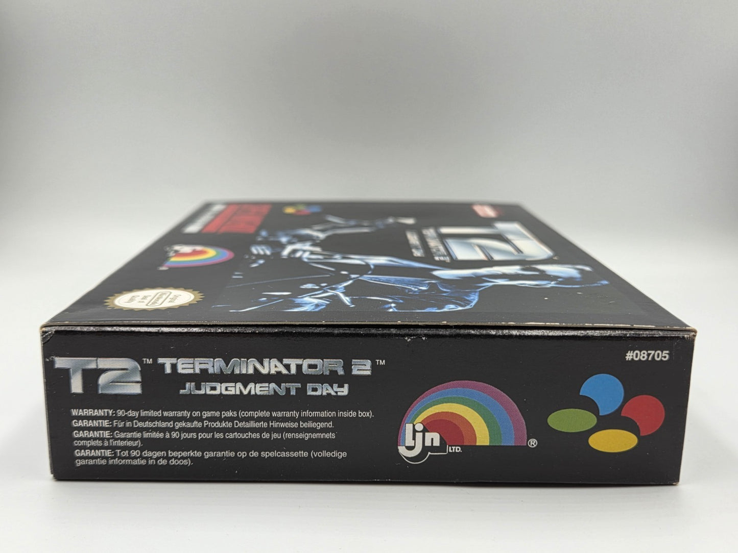 SNES Super Nintendo T2 Terminator 2 Judgment Day mit OVP und Anleitung NOE