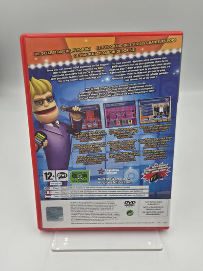 PS2 Playstation 2 Spiel Buzz! The Pop Quiz mit OVP und Anleitung Multilingual