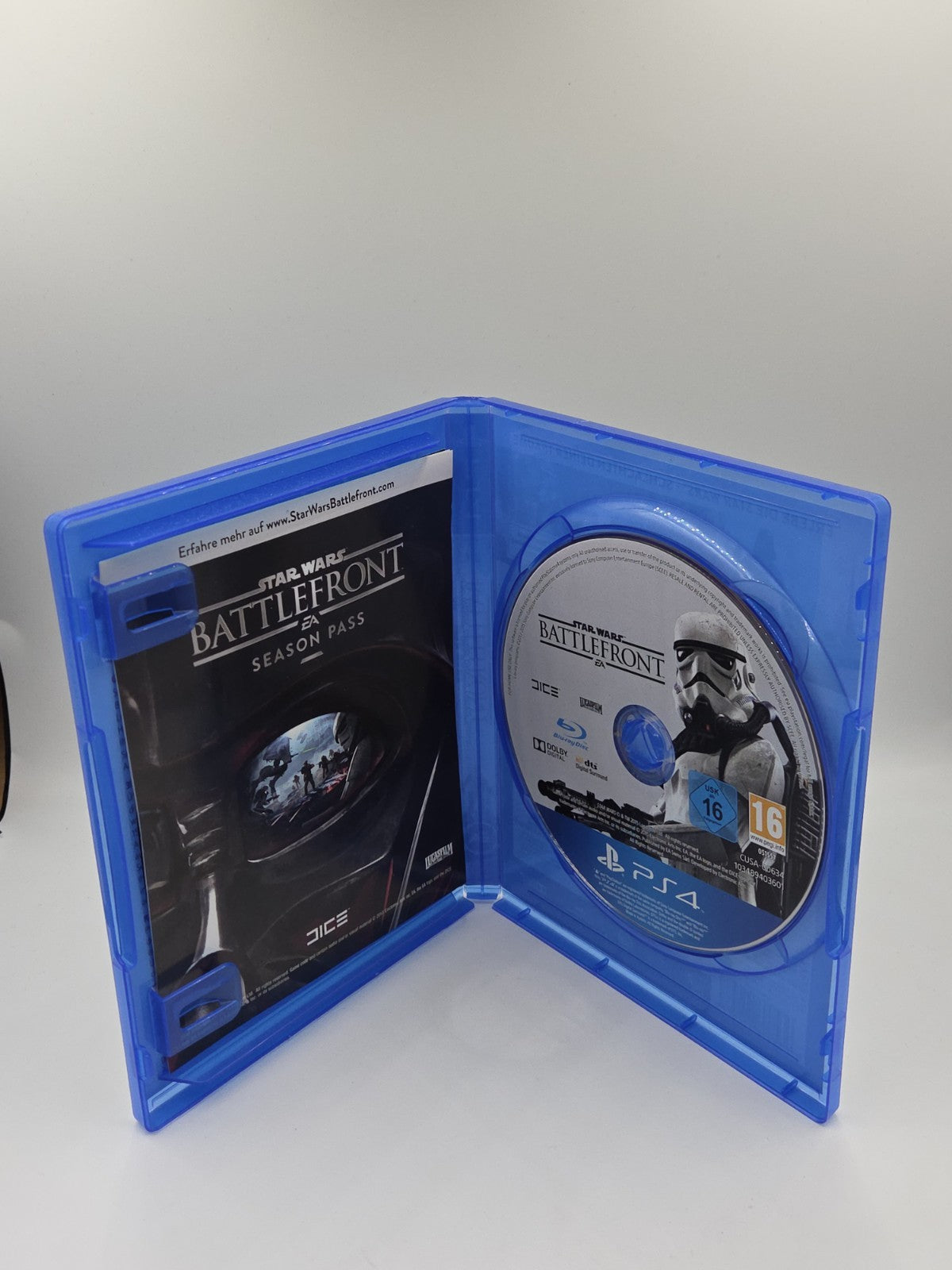 PS4 Playstation 4 Spiel Star Wars Battlefront mit OVP und Anleitung Deutsch