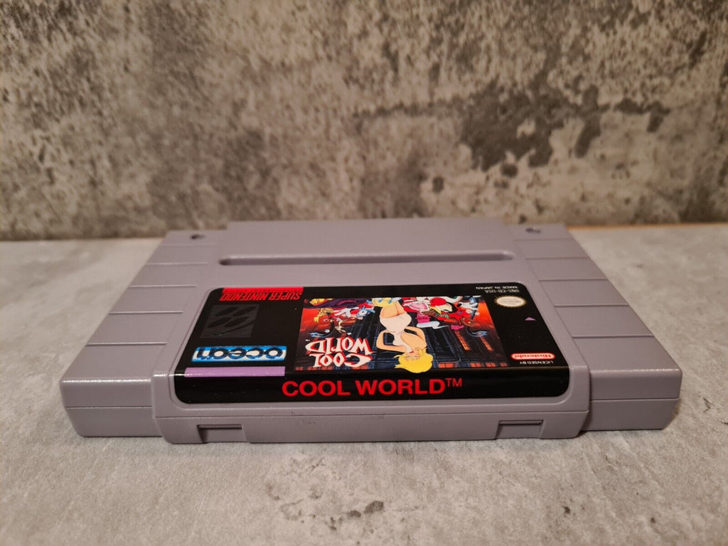 SNES Cool World mit OVP NTSC USA - T-Retro-Games 