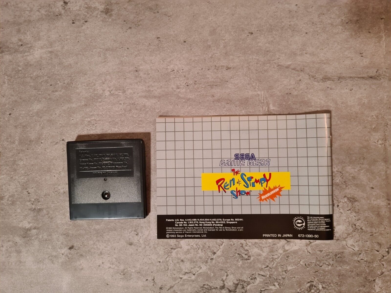 Game Gear The Ren & Stimpy Show Quest for the Shaven Yak mit OVP + Anleitung - T-Retro-Games 