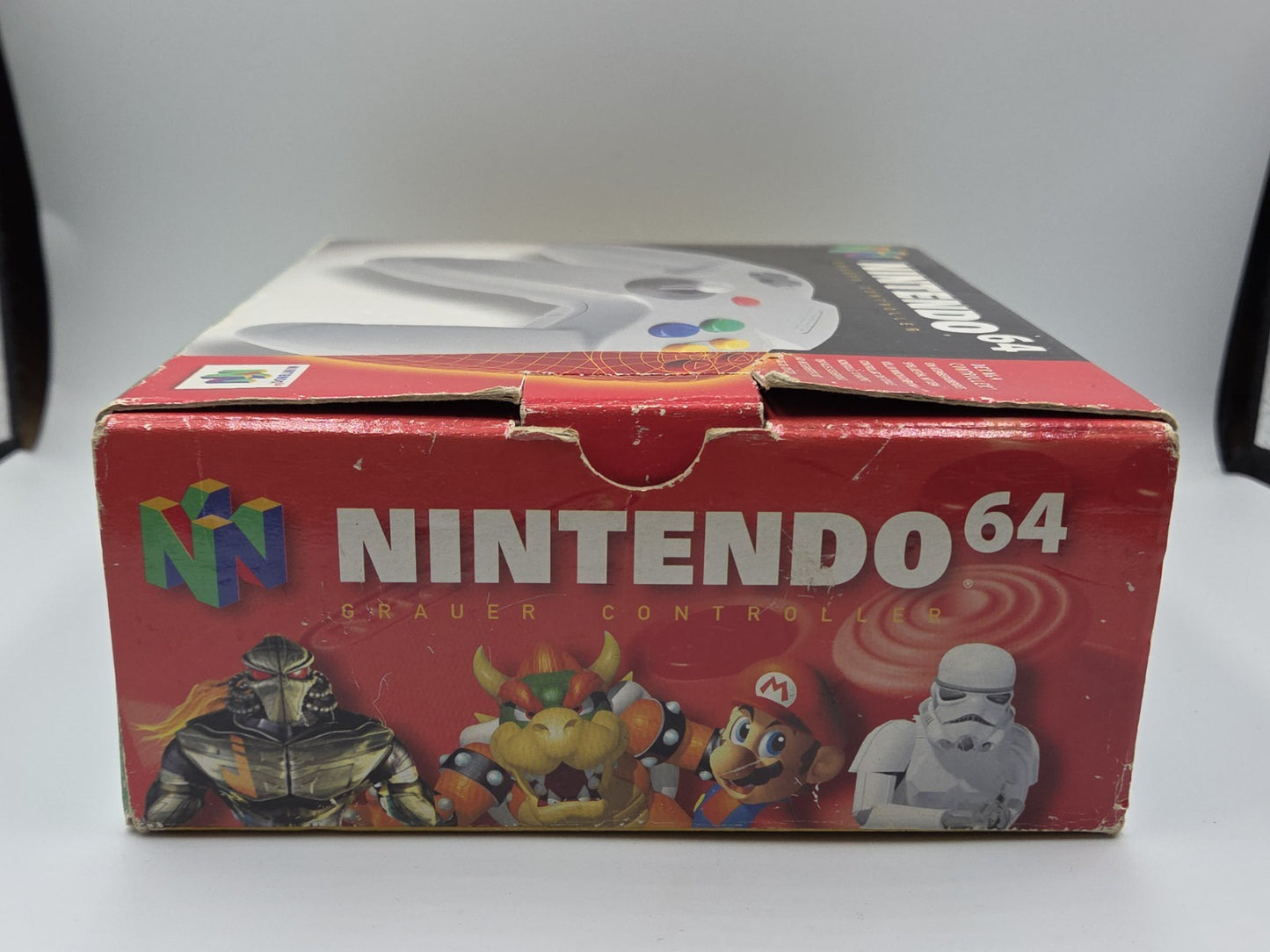 N64 Nintendo 64 Controller Joystick Grau Grey OVP EUR