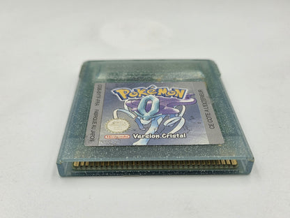 Nintendo Game Boy Color Spiel Pokemon Version Cristal FRA Modul speichert!