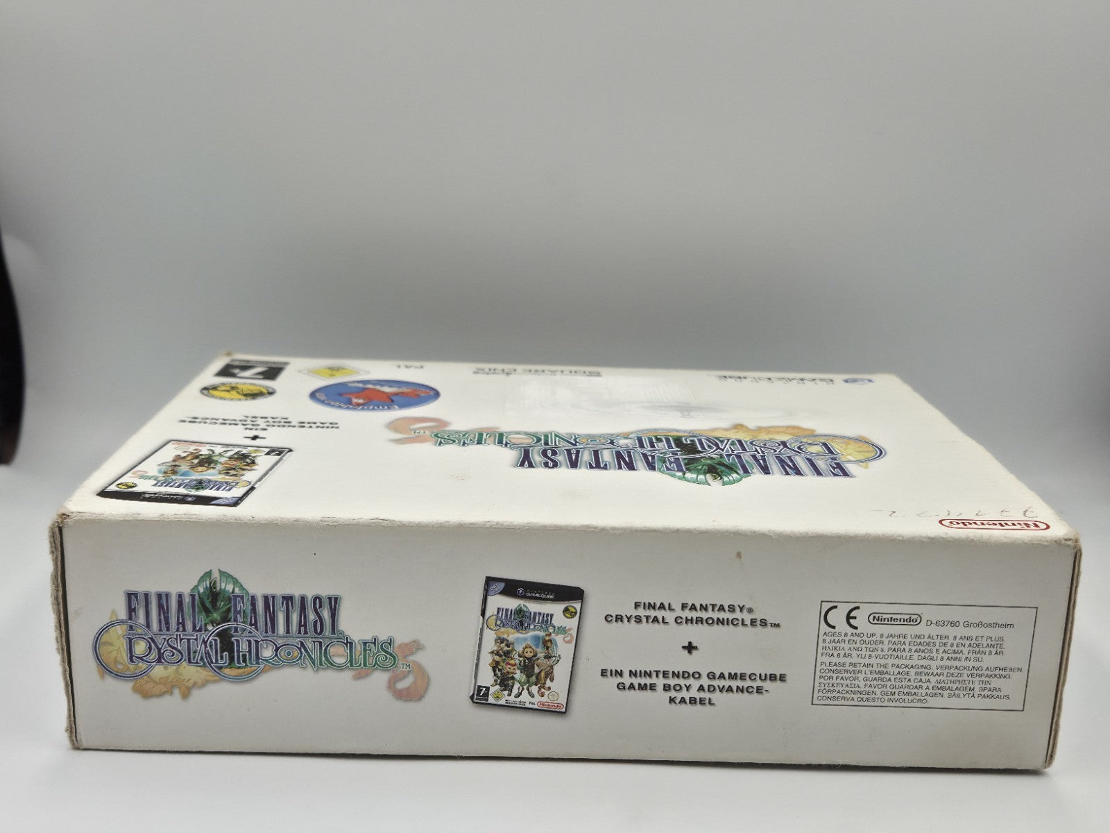 GameCube Final Fantasy Crystal Chronicles GBA Link Kabel Bundle OVP