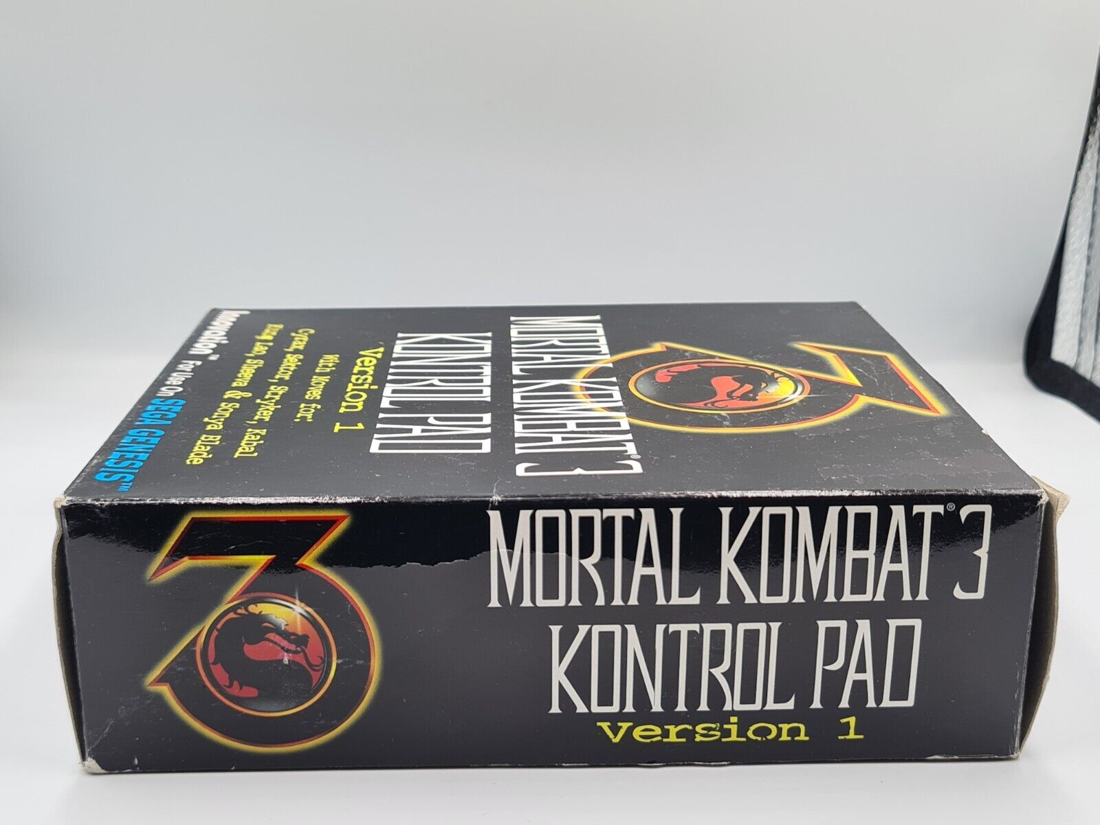 Sega Genesis Mortal Kombat 3 Kontrol Pad Version 1 Controller Joystick OVP - T-Retro-Games 