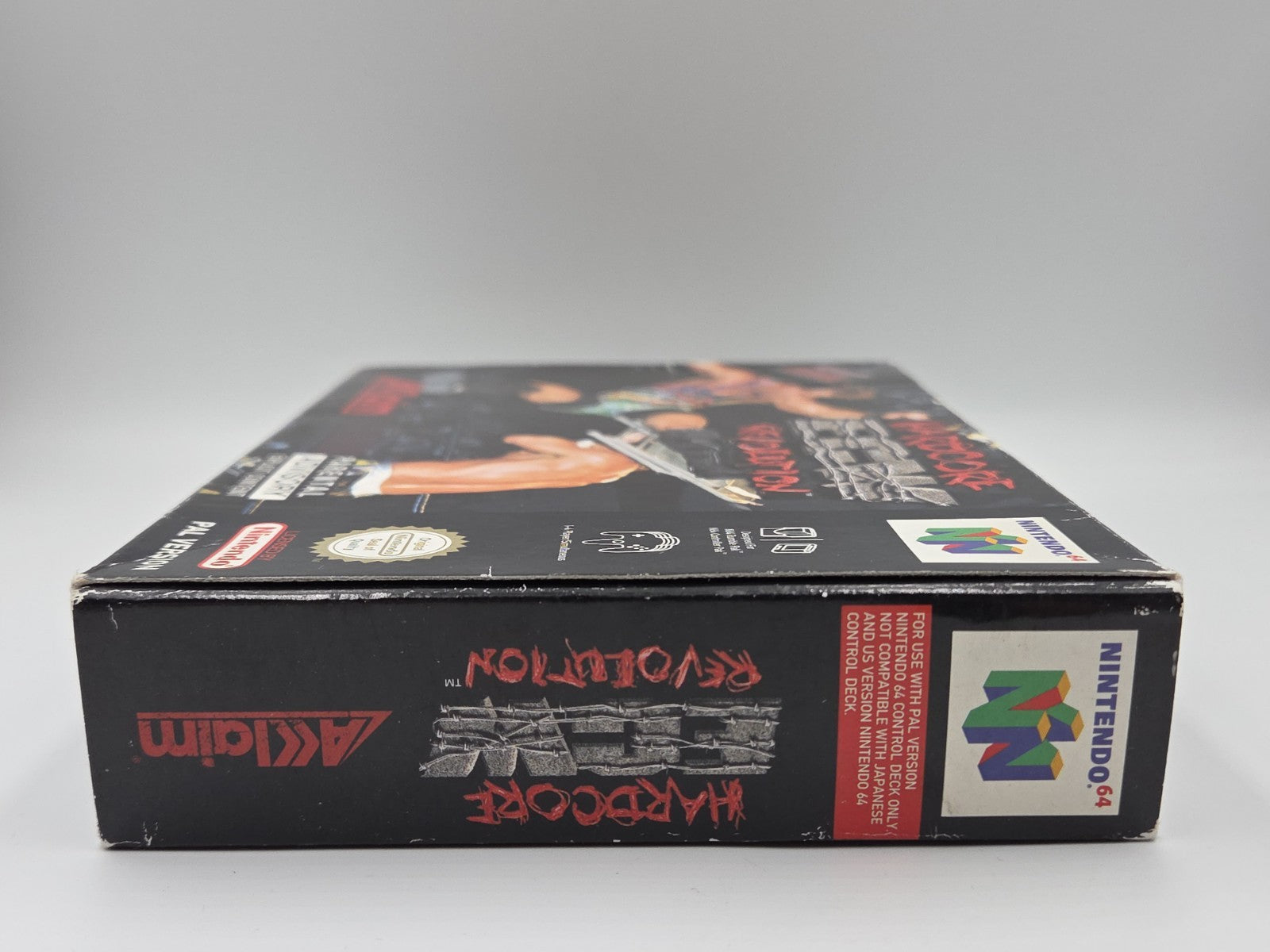 N64 Nintendo 64 ECW Hardcore Revolution mit OVP und Anleitung EUR
