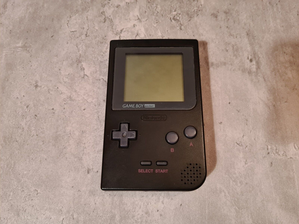 Nintendo Game Boy Pocket OVP Console Konsole Japan MGB-001 Schwarz Black - T-Retro-Games 