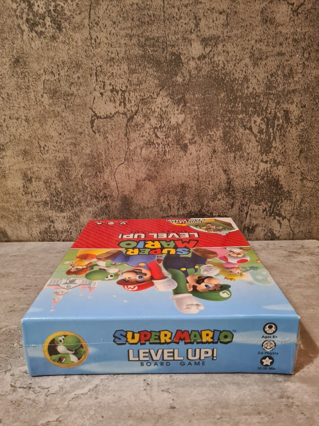 Super Mario Level UP! Board Game Sealed Neu New USAOPOLY - T-Retro-Games 