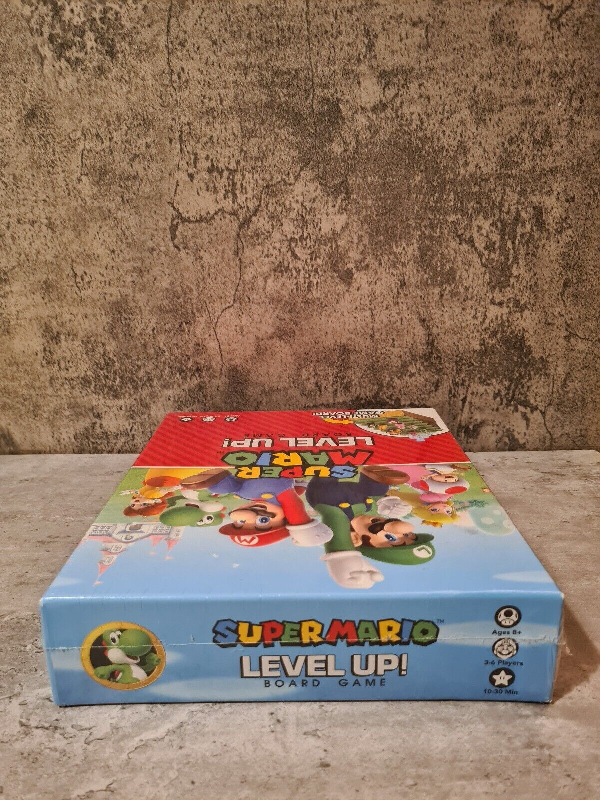 Super Mario Level UP! Board Game Sealed Neu New USAOPOLY - T-Retro-Games 