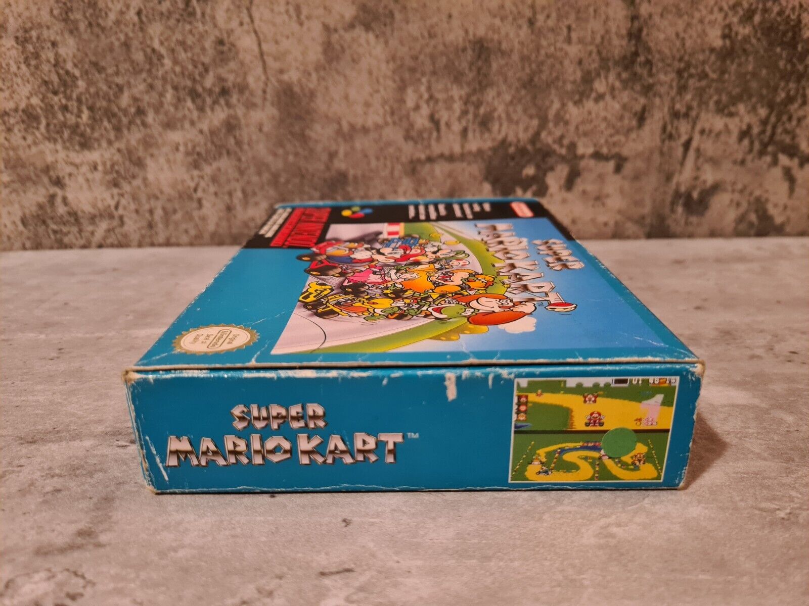 SNES Super Nintendo Super Mario Kart mit OVP und Anleitung FAH - T-Retro-Games 