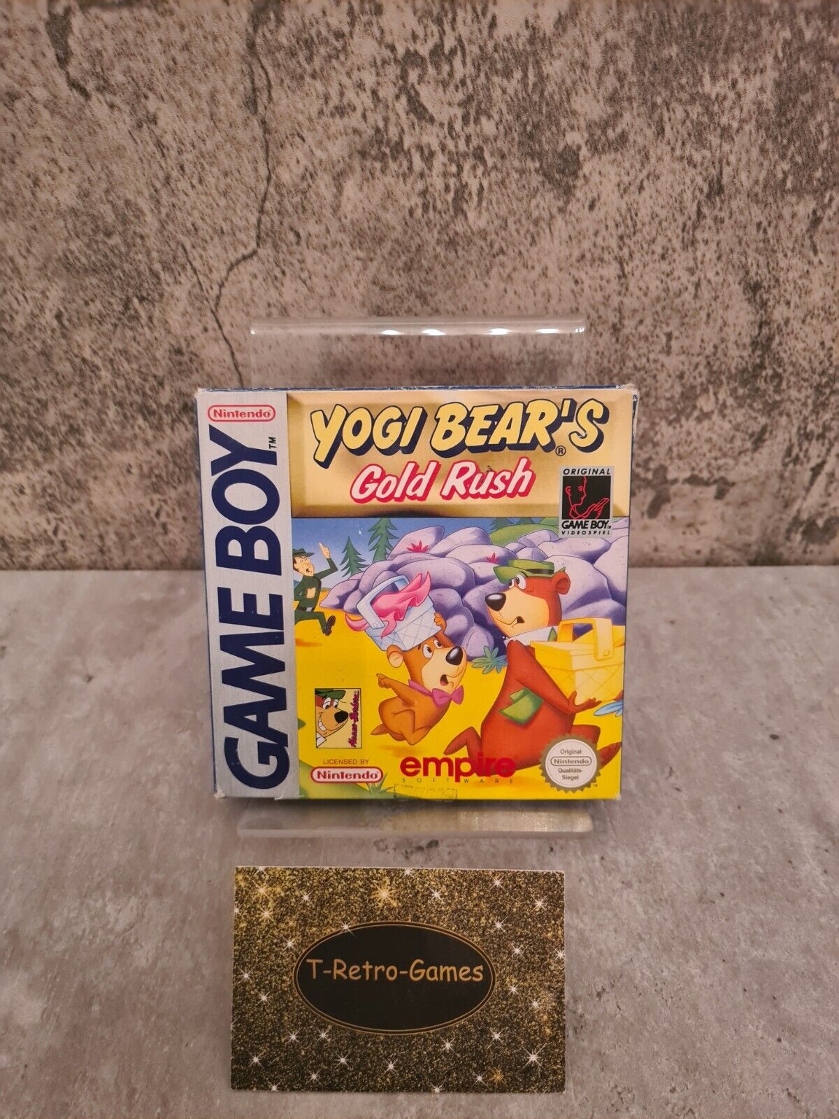 Nintendo Game Boy Classic Yogi Bear's Gold Rush mit OVP und Anleitung NOE - T-Retro-Games 