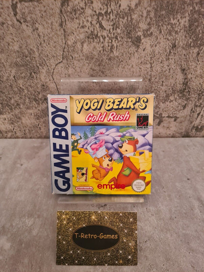 Nintendo Game Boy Classic Yogi Bear's Gold Rush mit OVP und Anleitung NOE - T-Retro-Games 