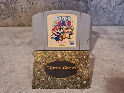 N64 Nintendo 64 Paper Mario Modul EUR - T-Retro-Games 