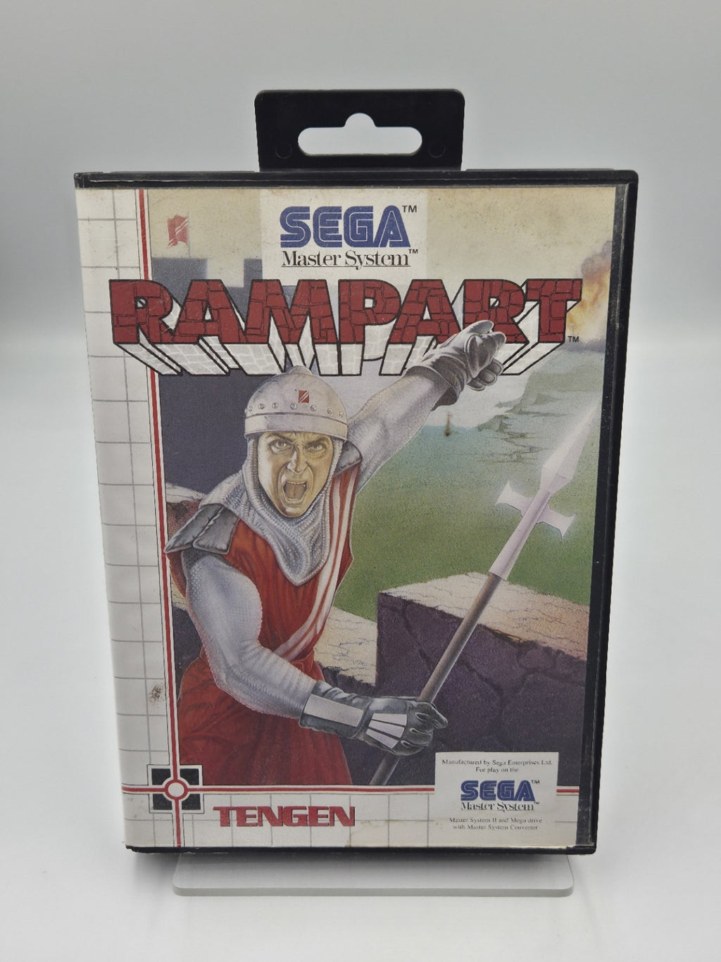 Sega Master System Spiel Rampart mit OVP und Anleitung Multi Language 