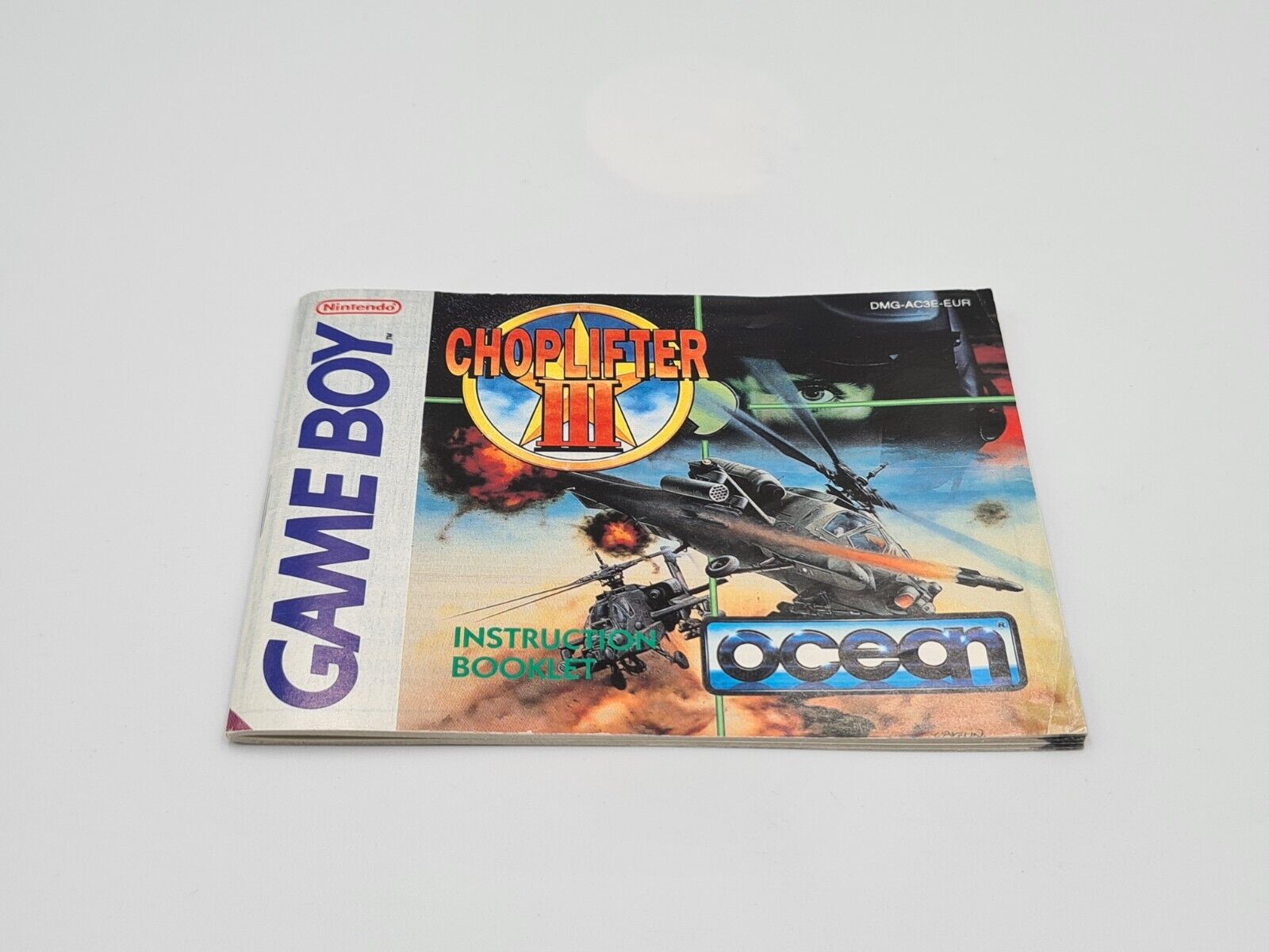 Nintendo Game Boy Classic Choplifter III mit OVP und Anleitung EUR - T-Retro-Games 