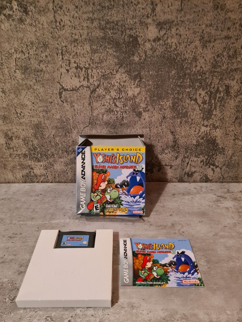 Gameboy Advance Yoshi's Island mit OVP und Anleitung USA - T-Retro-Games 