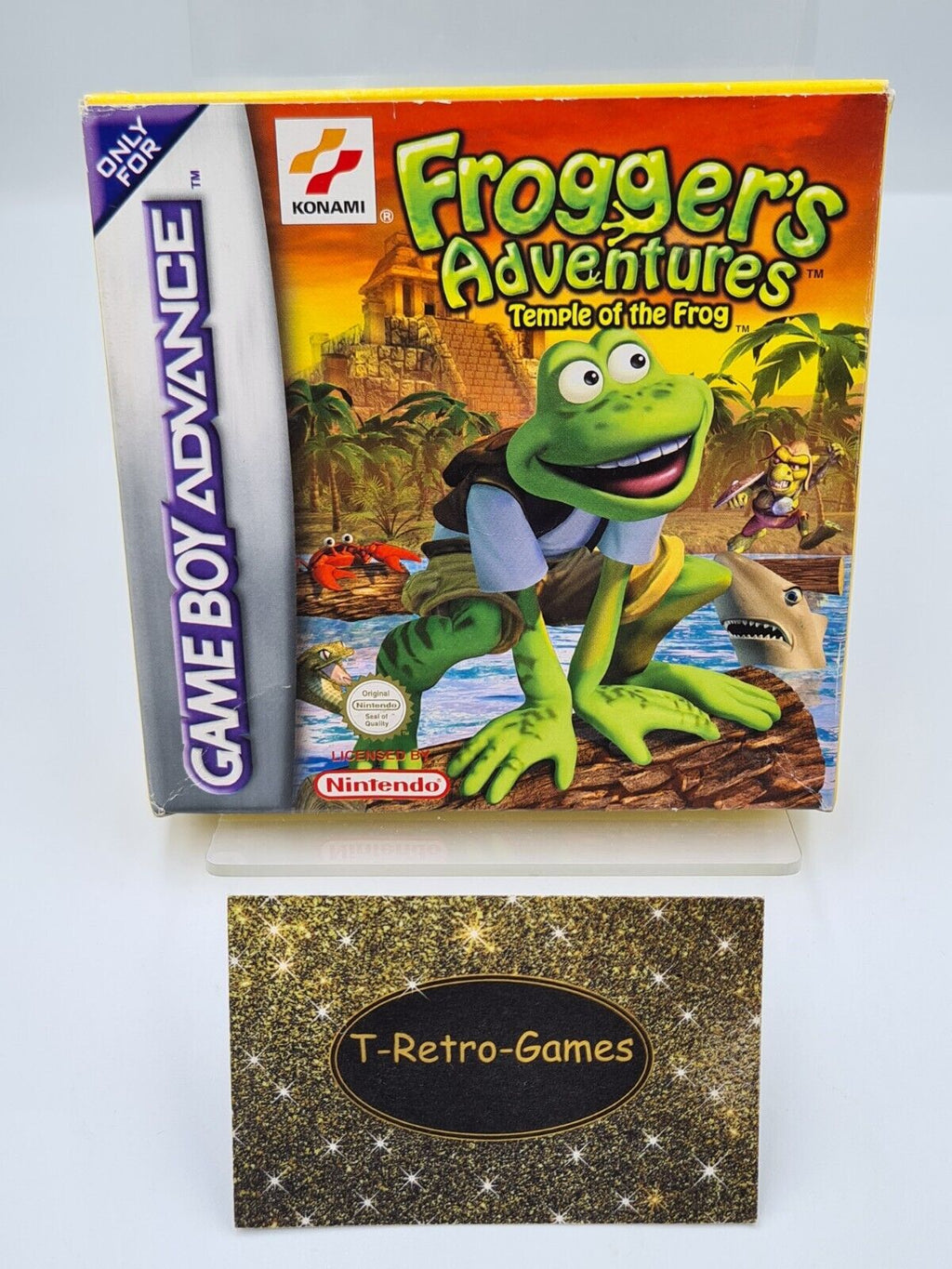 Game Boy Advance Frogger's Adventures Temple of The Frog mit OVP + Anleitung EUR - T-Retro-Games 