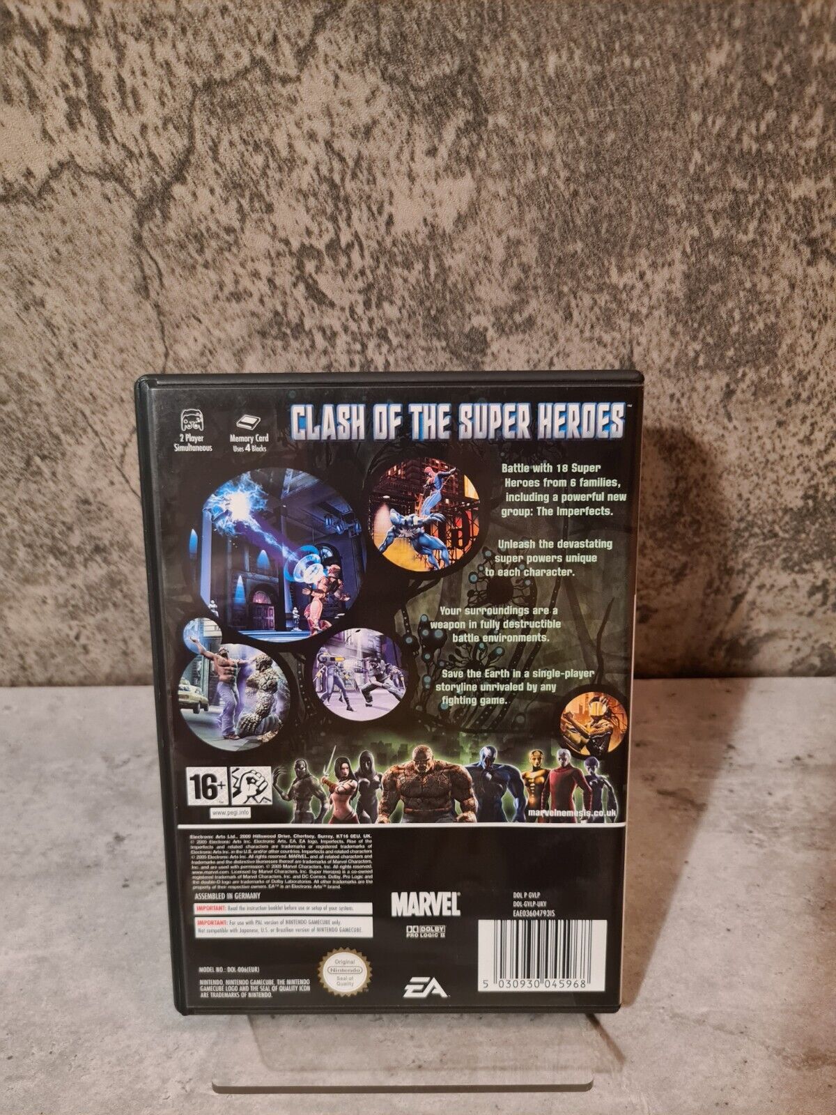 GameCube Marvel Nemesis Rise Of The Imperfects mit OVP und Anleitung UKV - T-Retro-Games 