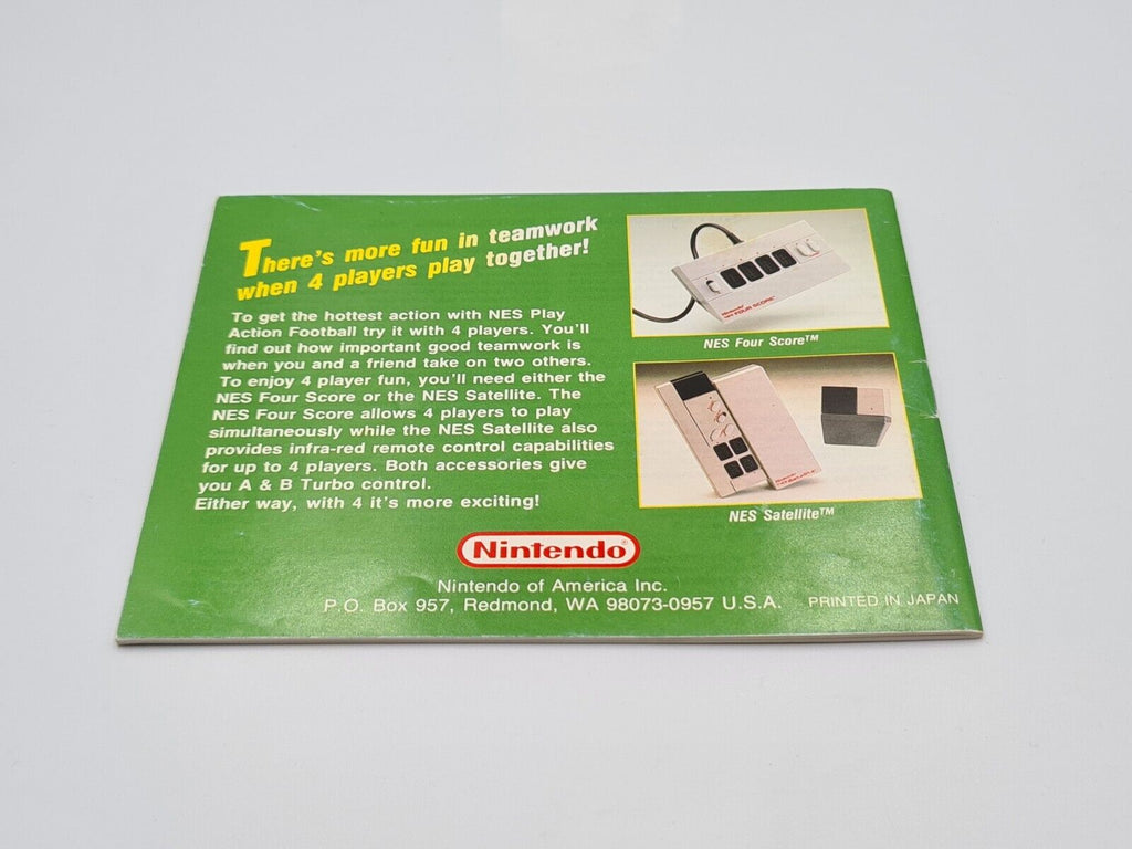 Nintendo NES NES Play Action Football mit OVP und Anleitung USA - T-Retro-Games 