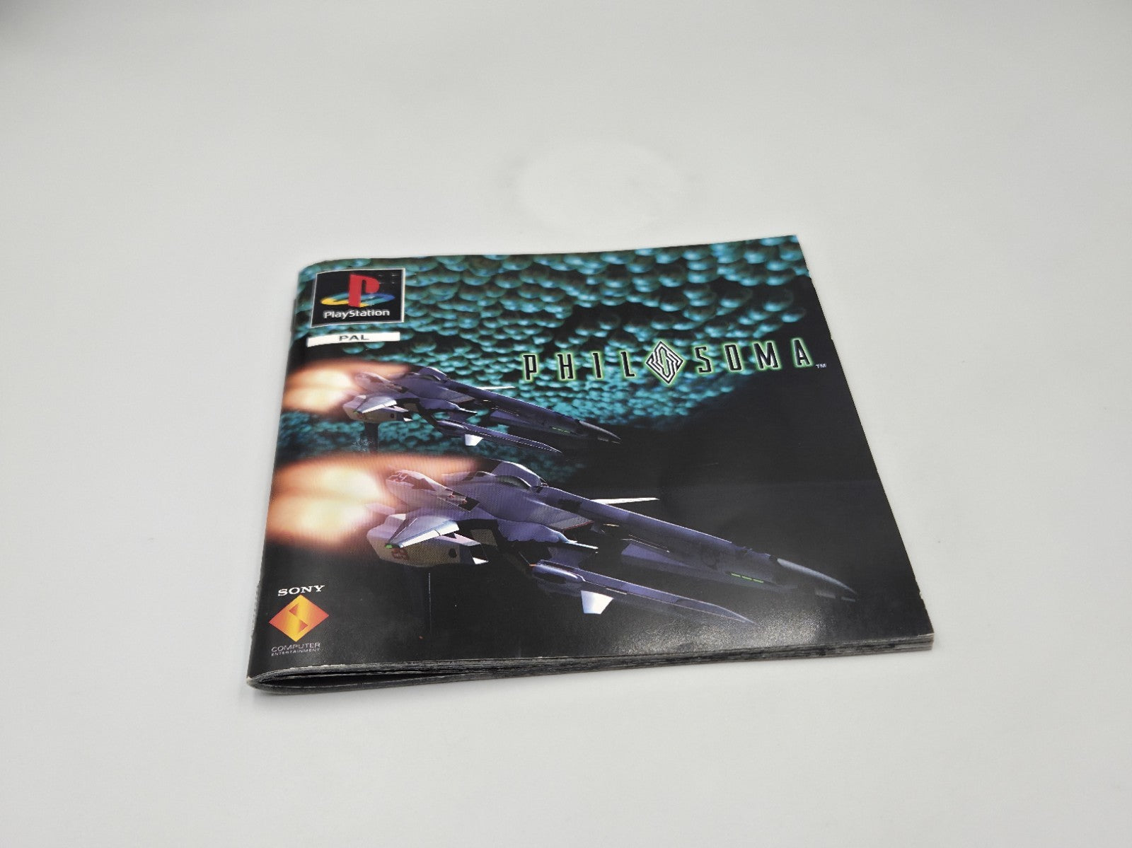 PS1 Playstation 1 Spiel Philosoma mit OVP und Anleitung Multilingual