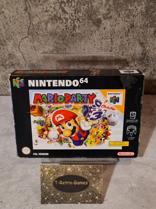 N64 Nintendo 64 Mario Party mit OVP und Anleitung NOE - T-Retro-Games 