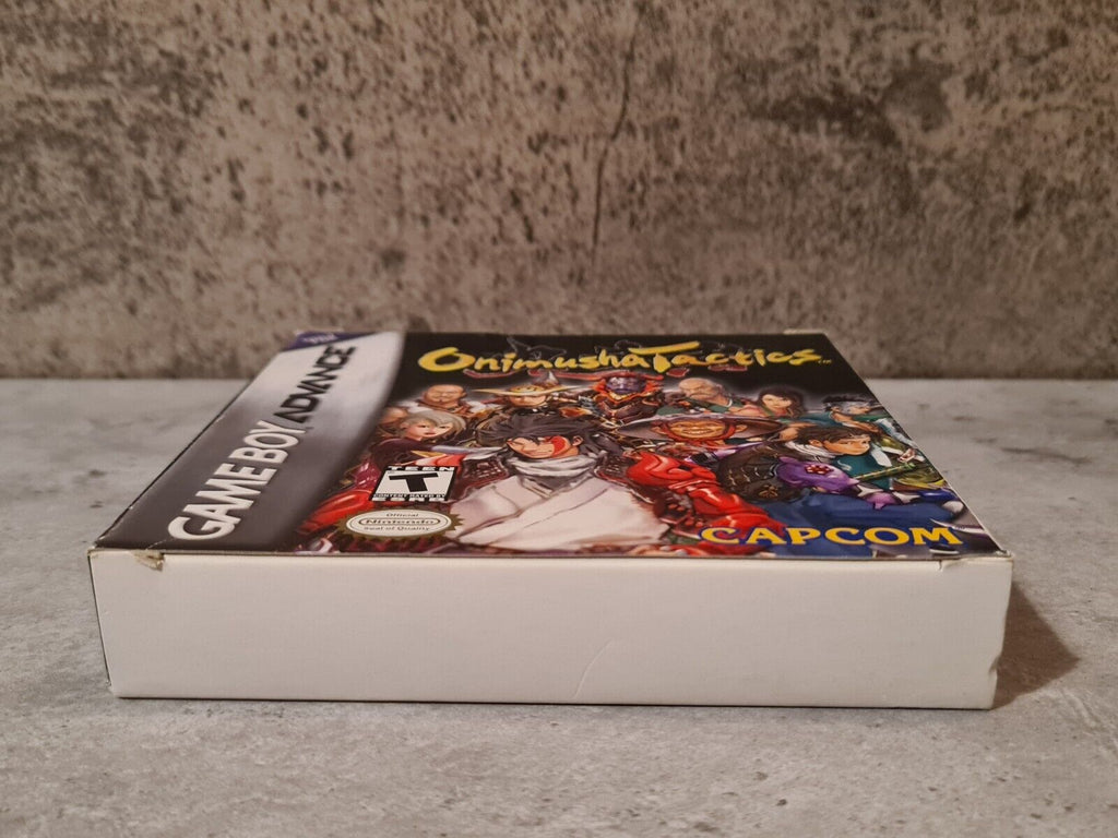 Nintendo Game Boy Advance Onimusha Tactics mit OVP und Anleitung USA - T-Retro-Games 