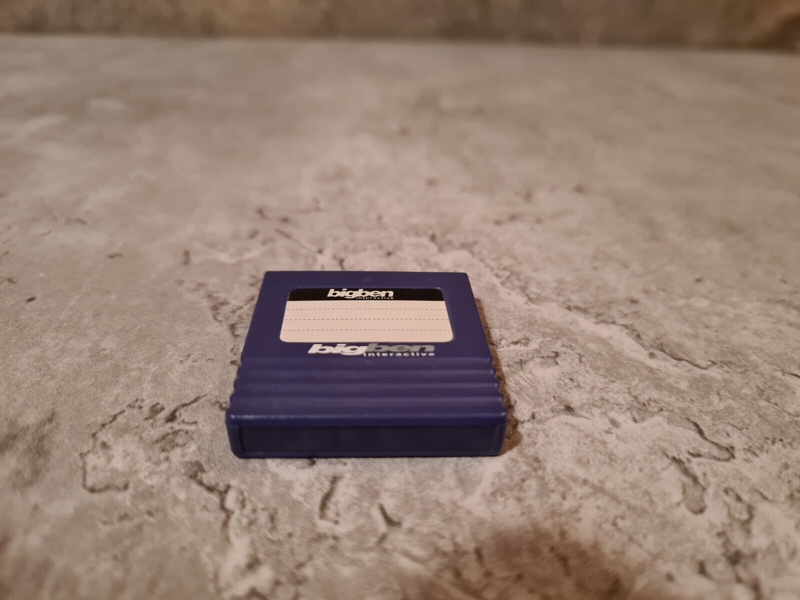 Nintendo Gamecube Memory Card 4 MB BigBen Lila Violett - T-Retro-Games 