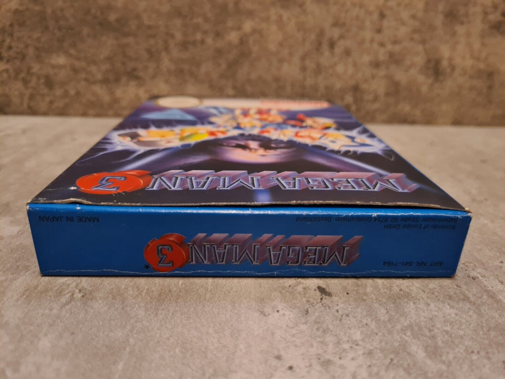 Nintendo NES Mega Man 3 mit OVP und Anleitung NOE - T-Retro-Games 