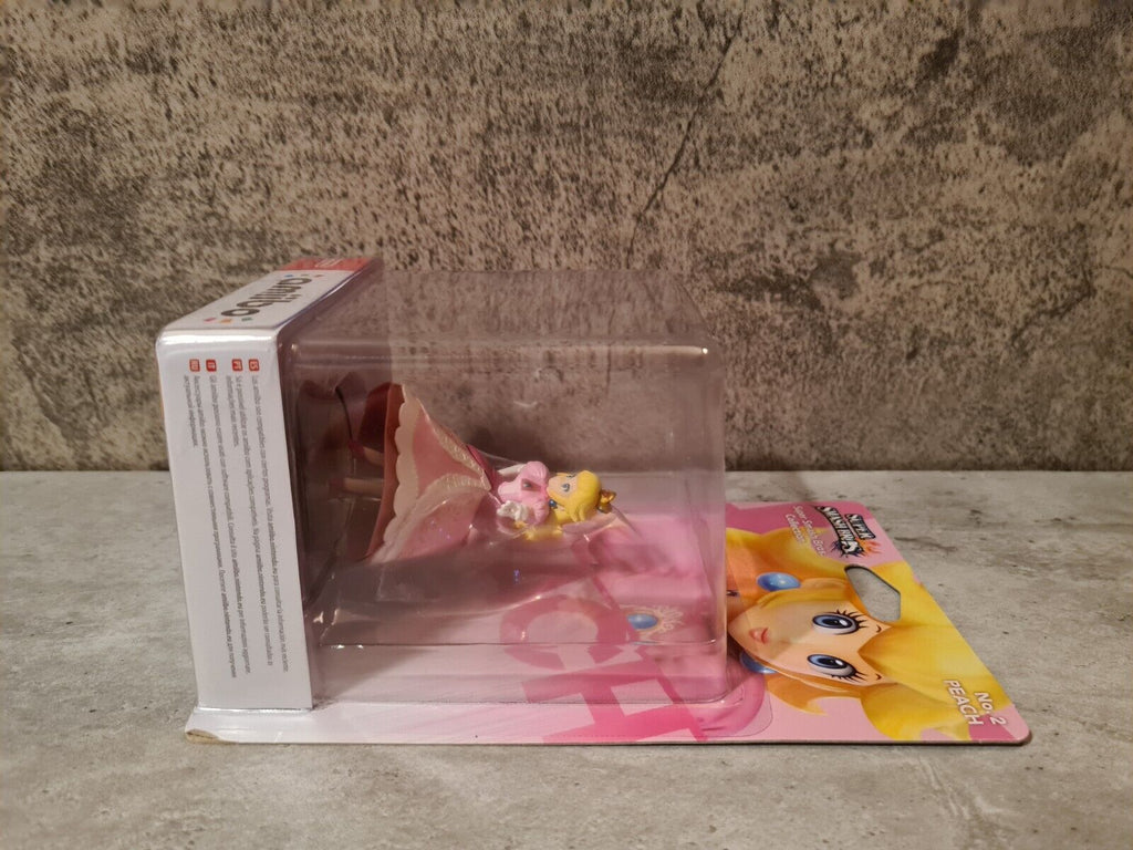 Amiibo Sammlerfigur Super Smash Bros. Collection Peach NO. 2 Neu New Sealed - T-Retro-Games 