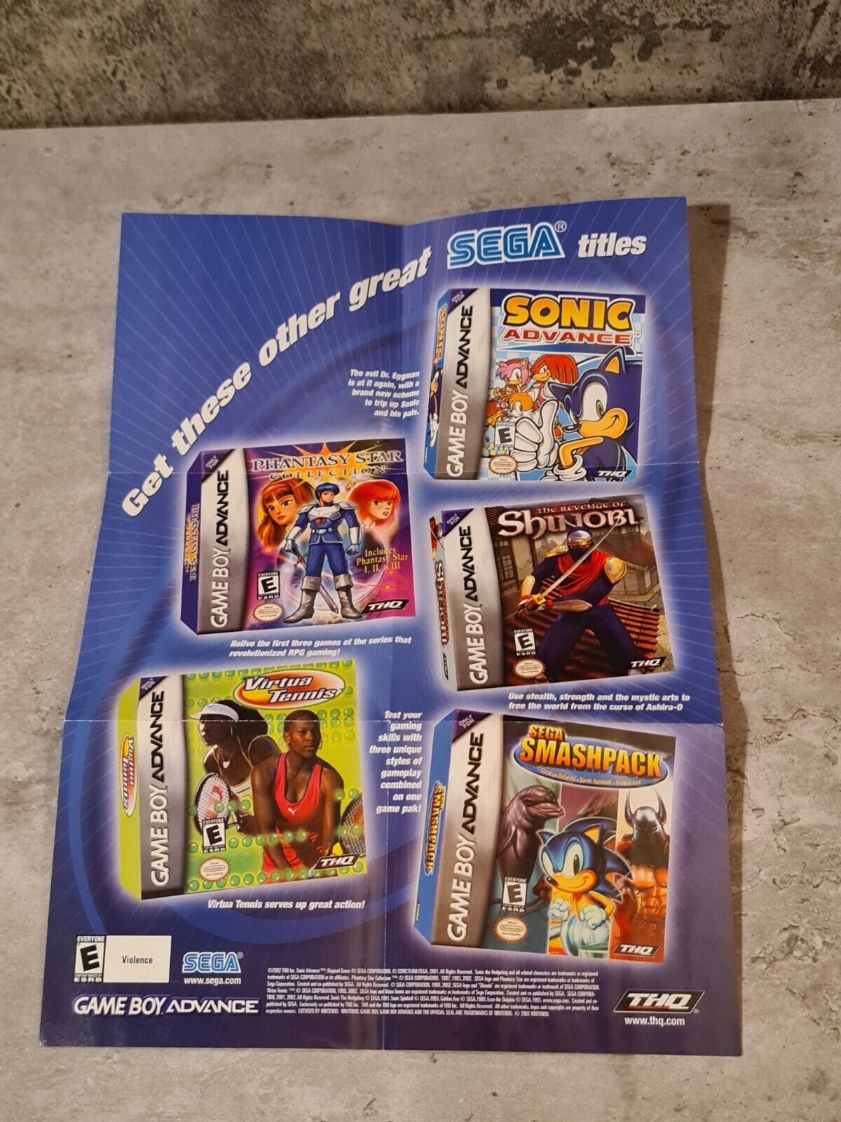Nintendo Game Boy Advance Altered Beast mit OVP und Anleitung + Poster USA - T-Retro-Games 