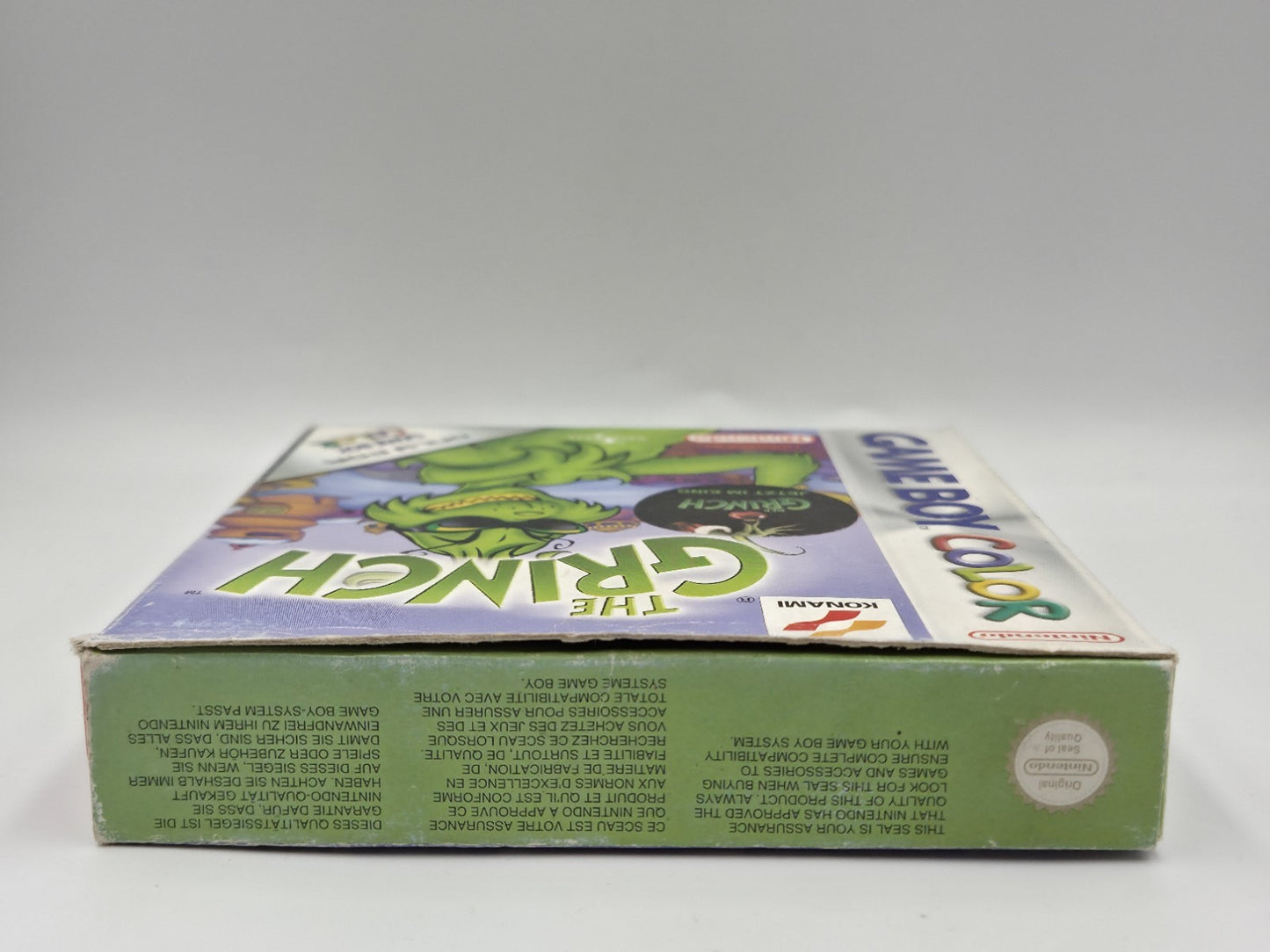 Nintendo Game Boy Color The Grinch mit OVP und Anleitung EUR