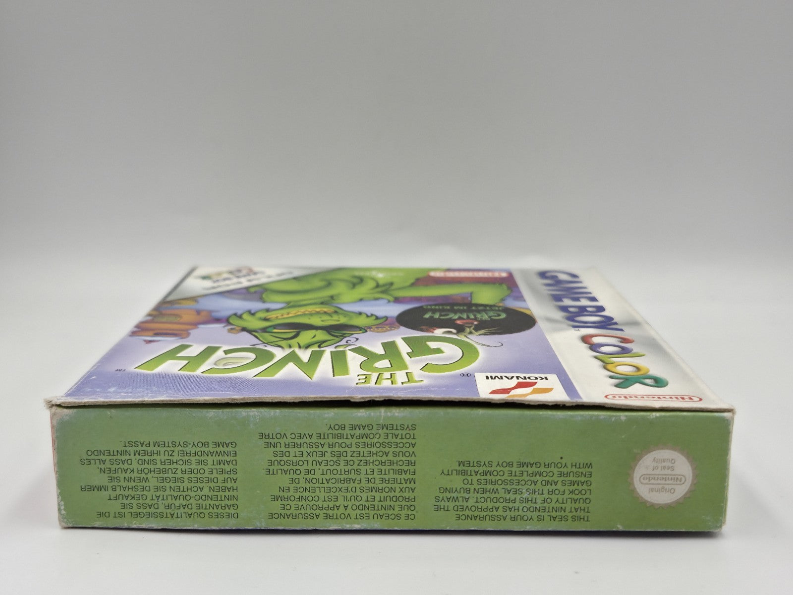 Nintendo Game Boy Color The Grinch mit OVP und Anleitung EUR