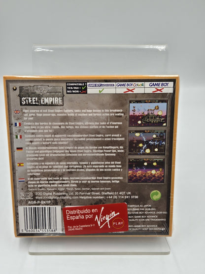 Nintendo Game Boy Advance Steel Empire EUR Sealed  Neu New