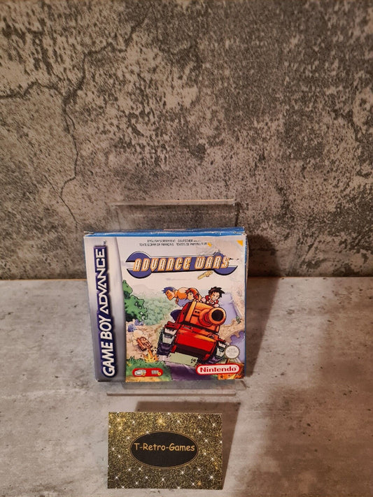 Nintendo Gameboy Advance Advance Wars mit OVP und Anleitung EUR - T-Retro-Games 