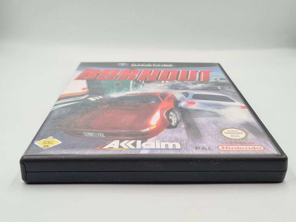 Nintendo GameCube Burnout mit OVP und Anleitung NOE - T-Retro-Games 