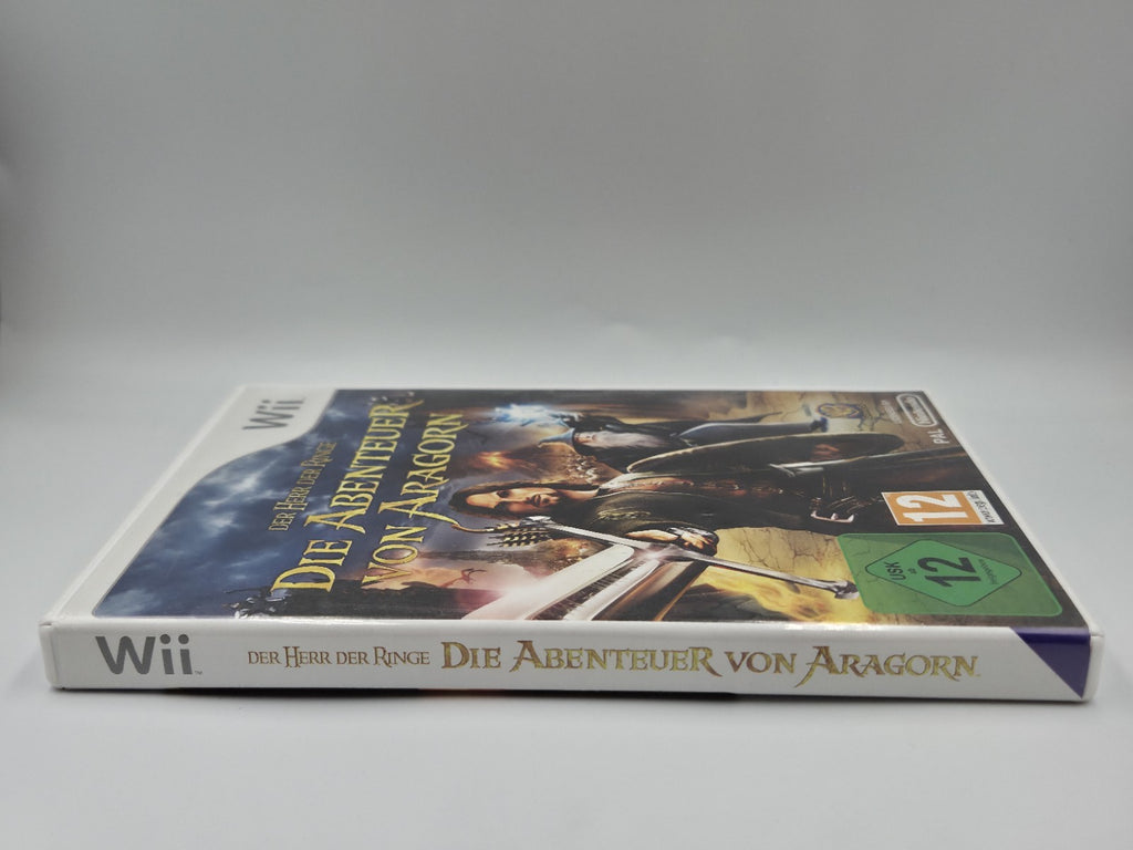 Nintendo Wii Spiel Die Abenteuer von Aragorn mit OVP und Anleitung NOE