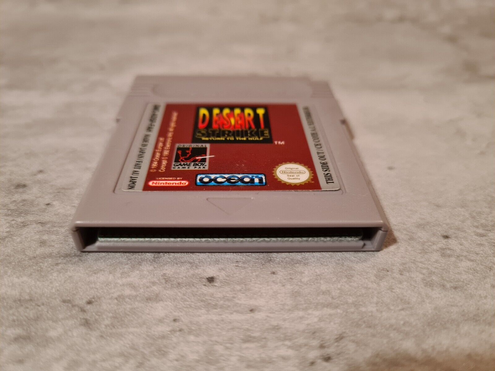 Nintendo Gameboy Classic Spiel Desert Strike Return to the Golf Modul FAH - T-Retro-Games 