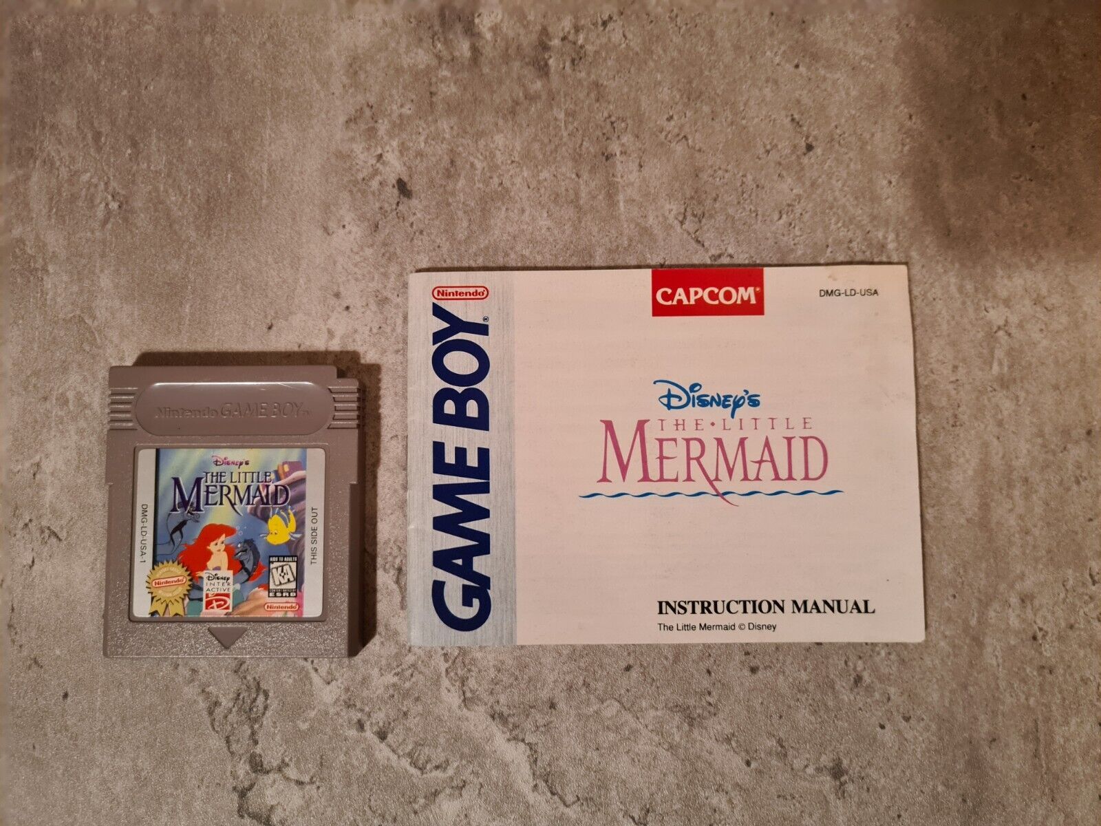 Nintendo Game Boy Classic Disney's The Little Mermaid mit OVP und Anleitung USA - T-Retro-Games 