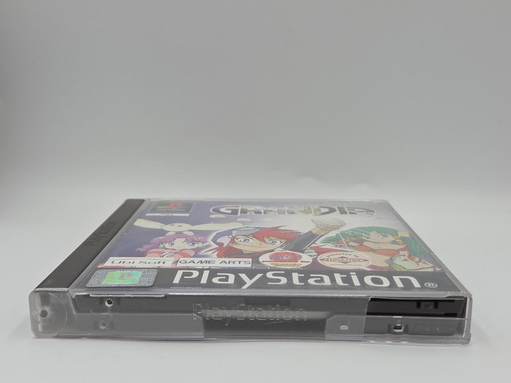 PS1 Playstation 1 Spiel Grandia mit OVP und Anleitung Multilingual 2 Discs