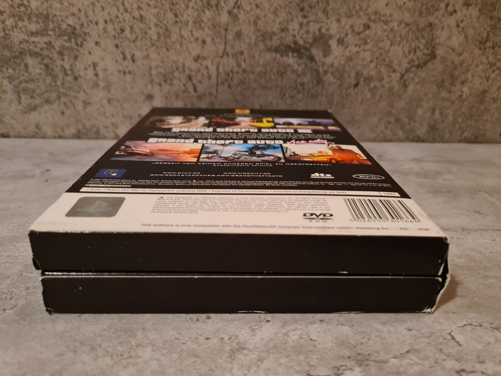 PS2 Playstation 2 Spiel Grand Theft Auto Doppelpack mit Anleitungen Deutsch - T-Retro-Games 