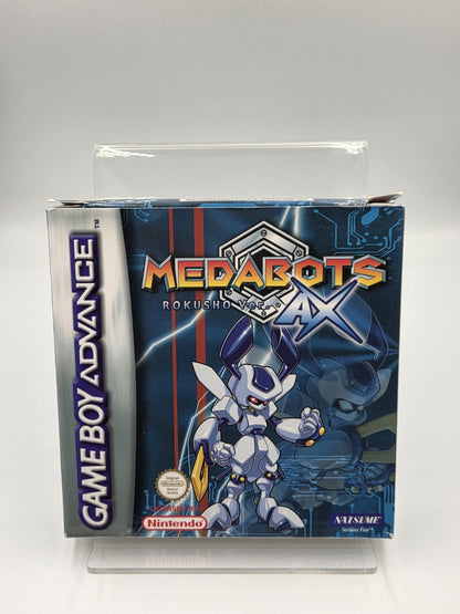 Nintendo Game Boy Advance Medabots Rokusho Ver. AX mit OVP und Anleitung EUR
