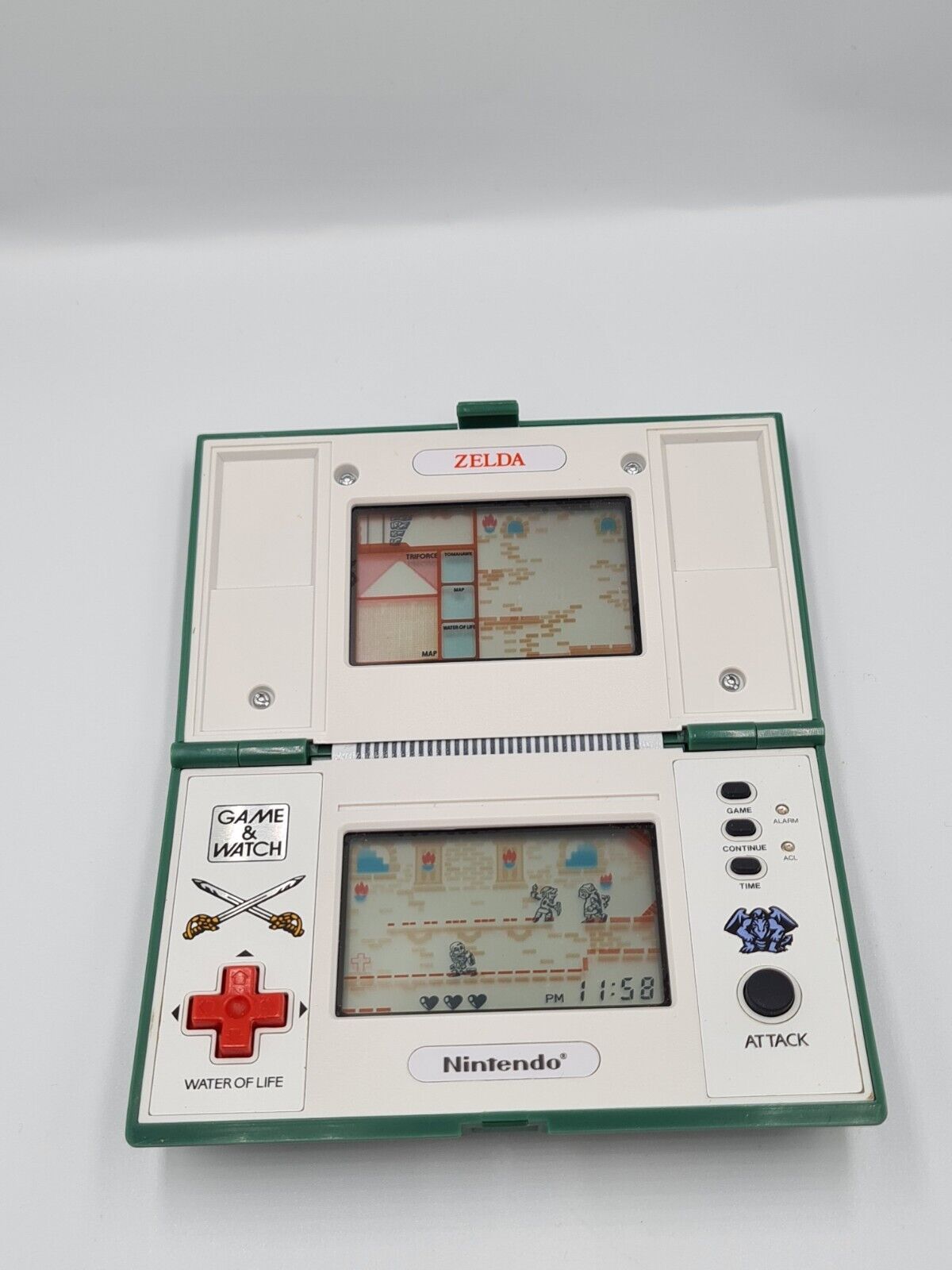 Nintendo Game & Watch Zelda OVP Pocket Size ZL-65 1989 - T-Retro-Games 