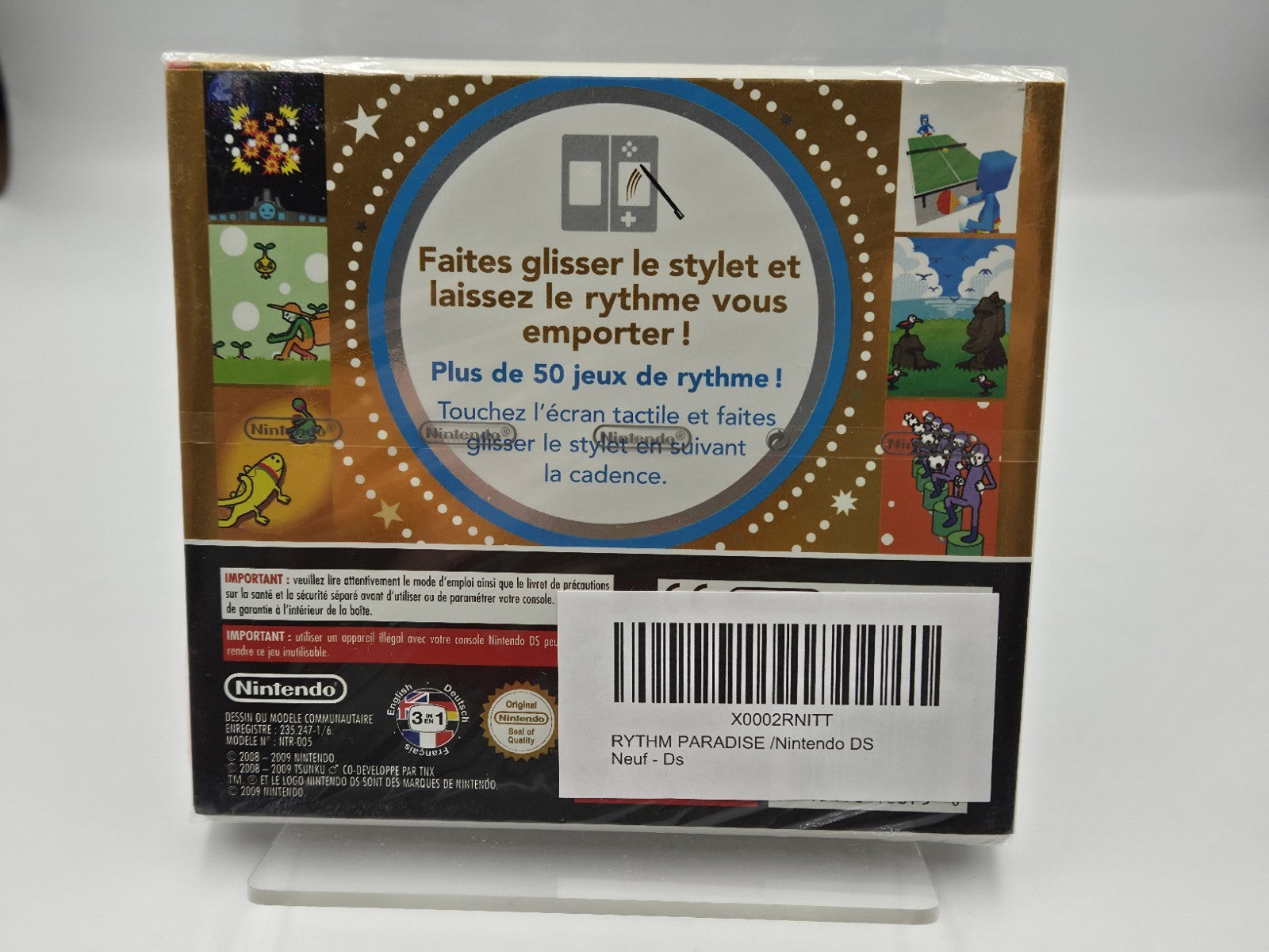 Nintendo DS Spiel Rhythm Paradise EUR Sealed Neu New