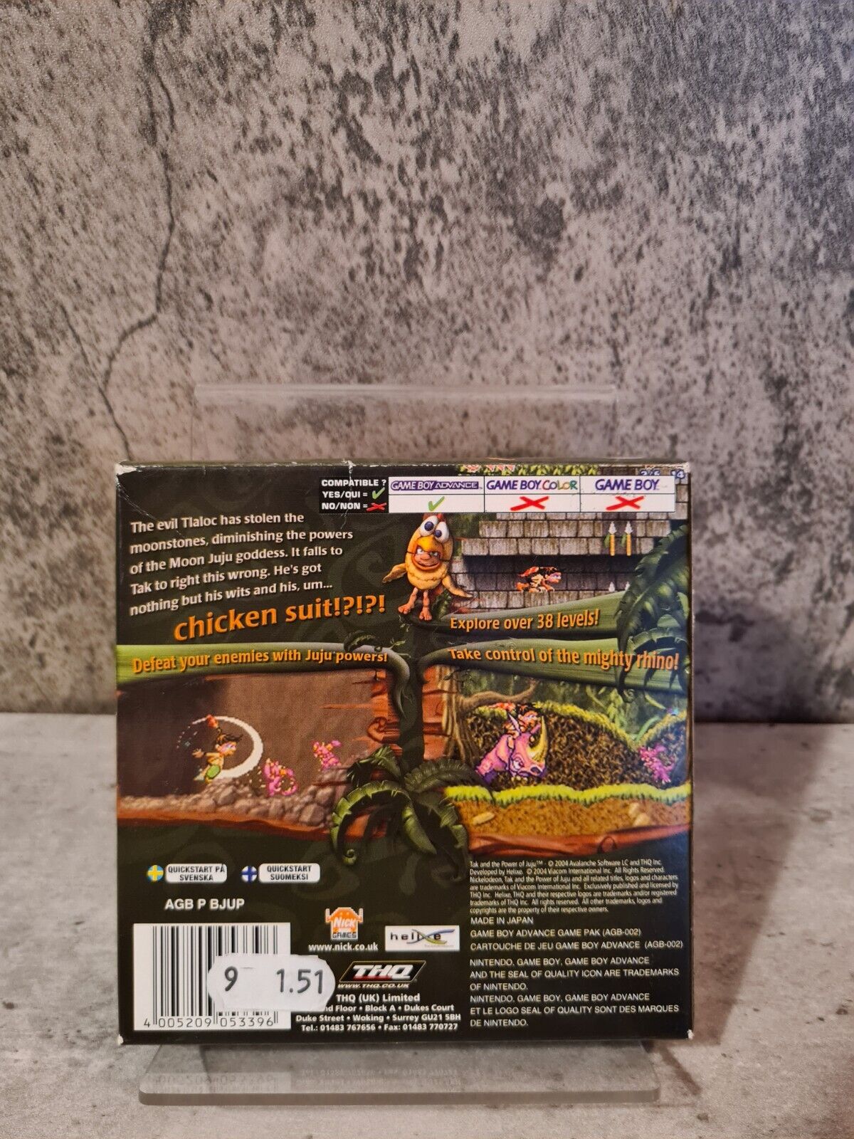 Gameboy Advance Tak and the Power of Juju mit OVP und Anleitung UKV - T-Retro-Games 