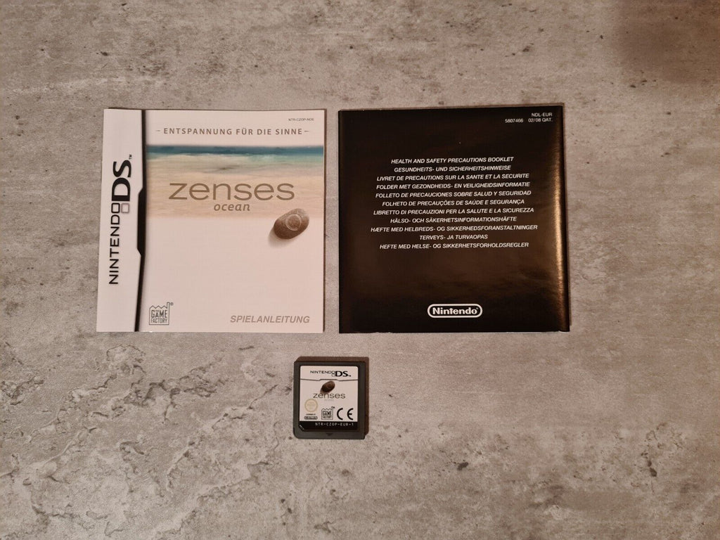 Nintendo DS Zenses Ocean mit OVP und Anleitung NOE - T-Retro-Games 