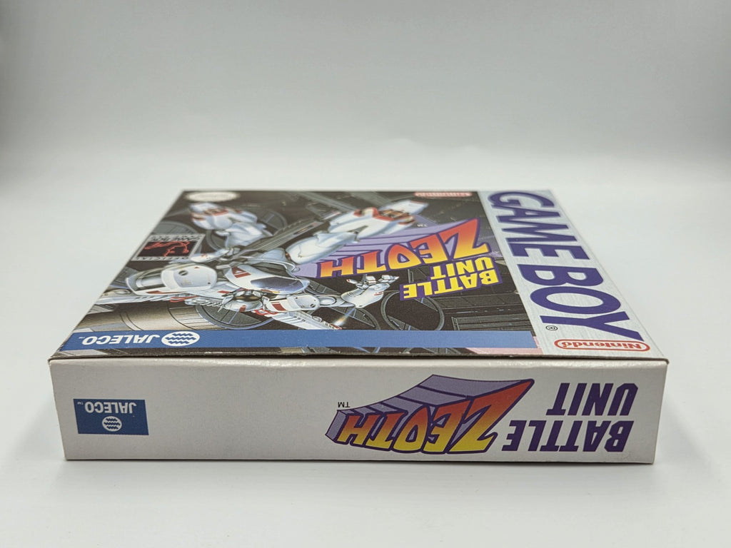 Nintendo Game Boy Classic Spiel Battle Unit Zeoth mit OVP und Anleitung USA