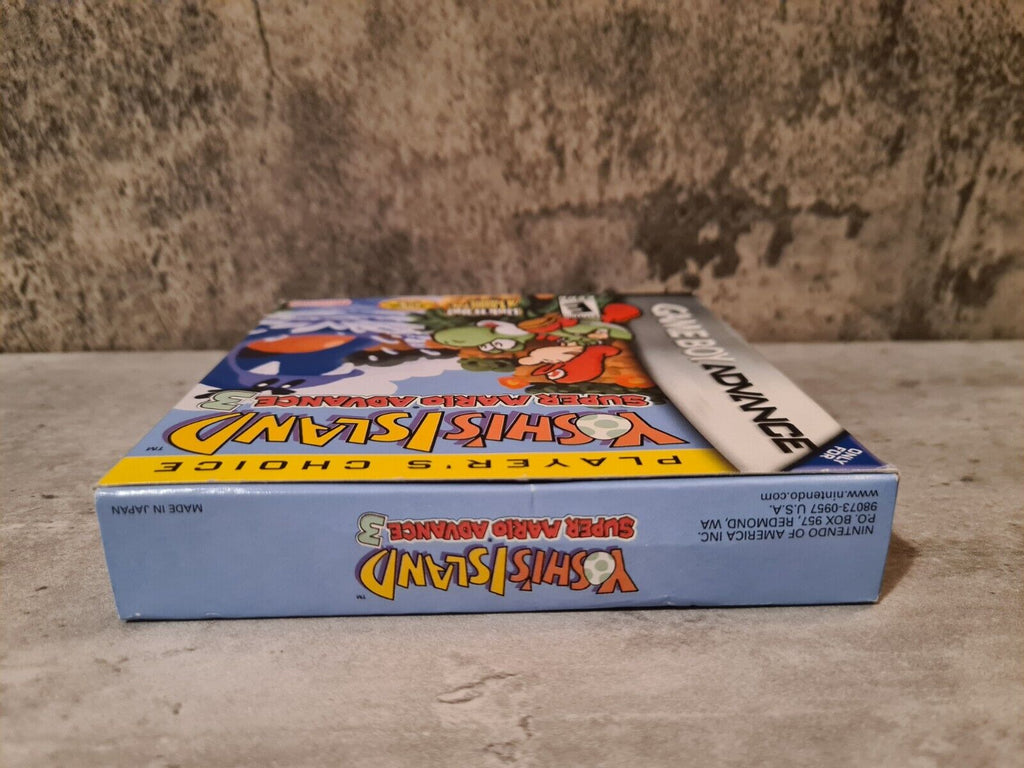 Gameboy Advance Yoshi's Island mit OVP und Anleitung USA - T-Retro-Games 