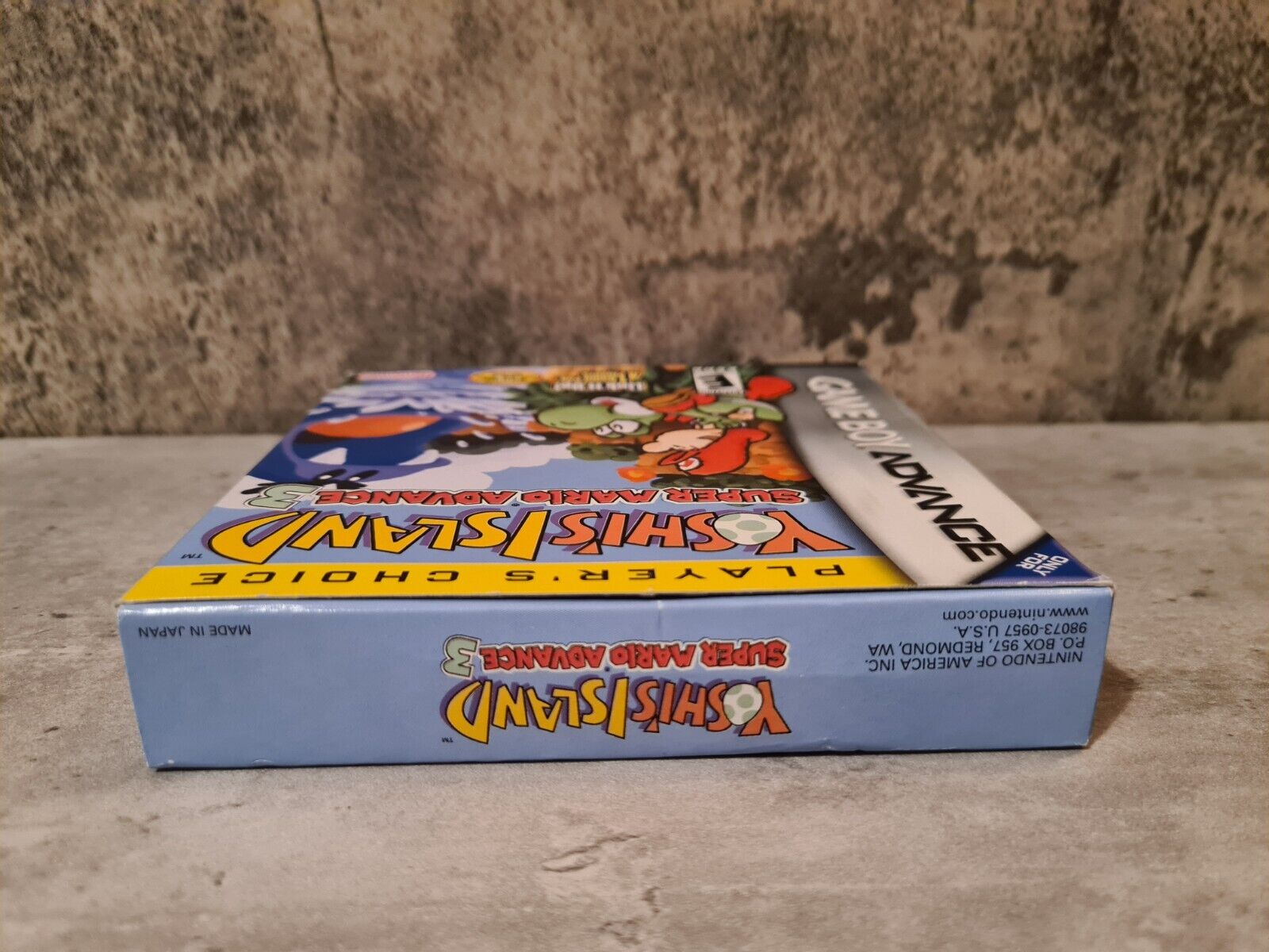 Gameboy Advance Yoshi's Island mit OVP und Anleitung USA - T-Retro-Games 
