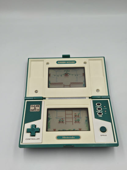 Nintendo Game & Watch Green House Konsole Console 1982 Multi Screen GH-54